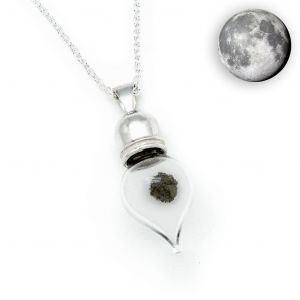 Moon Dust Necklace in Sterling Silver