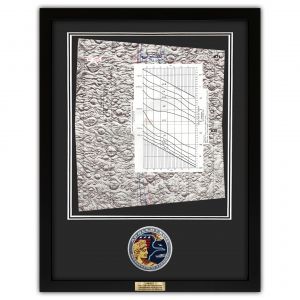 Apollo 17 Flown Hasselblad Chart Map