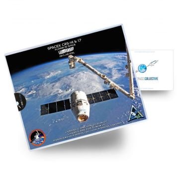 SpaceX CRS-14 & CRS-17 Flown Mylar Foil #1