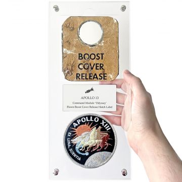 Apollo 13 CM Odyssey Flown Hatch Decal