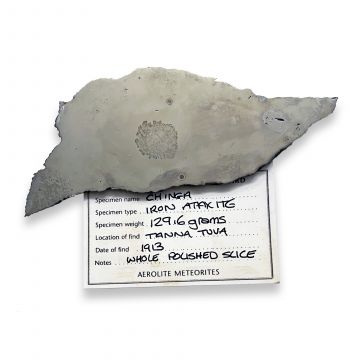 Chinga Iron Meteorite 129g
