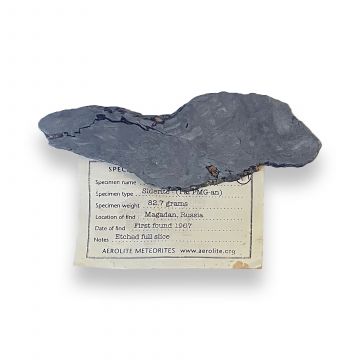 Seymchan Siderite Meteorite 82g