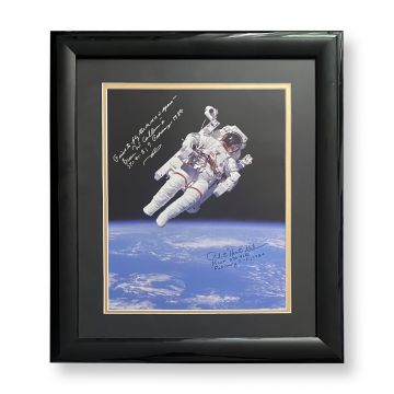 McCandless & Gibson Signed Spacewalk Frame