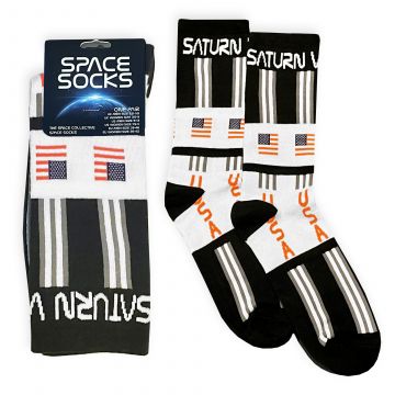 Saturn V Rocket Socks