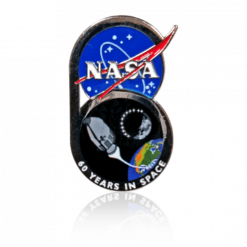 Grumman NG-10 & SpaceX CRS-19 Flown Pin