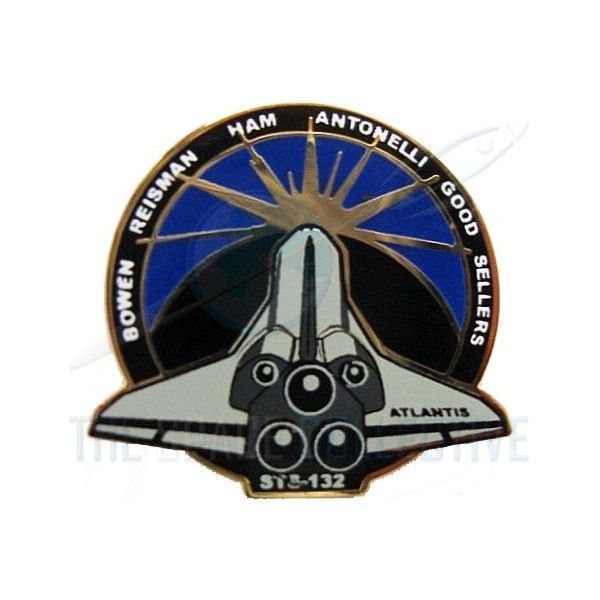 NASA STS-132 Pin